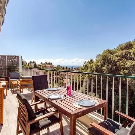 Apartmán L36 Sea View Terrace 10min Walking To Sea/parking & Ac Nice